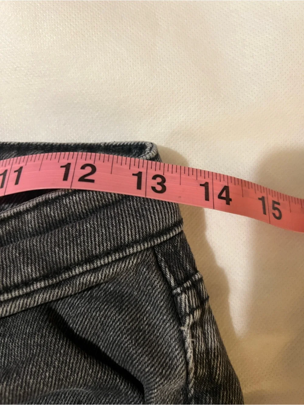 Sezane womens jeans slim parfait straight leg middle gray eu 36 or 4 high rise